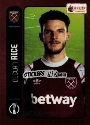 Sticker Declan Rice - Heritage 98 UCC Season 2022-2023 n. 134 - Topps Merlin