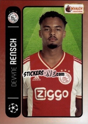 Sticker Devyne Rensch - Heritage 98 UCC Season 2022-2023 n. 109 - Topps Merlin
