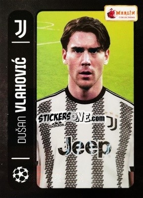 Sticker Dusan Vlahovic - Heritage 98 UCC Season 2022-2023 n. 71 - Topps Merlin