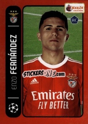 Sticker Enzo Fernandez - Heritage 98 UCC Season 2022-2023 n. 72 - Topps Merlin