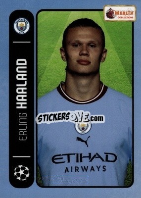 Sticker Erling Haaland - Heritage 98 UCC Season 2022-2023 n. 56 - Topps Merlin