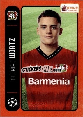 Sticker Florian Wirtz - Heritage 98 UCC Season 2022-2023 n. 9 - Topps Merlin