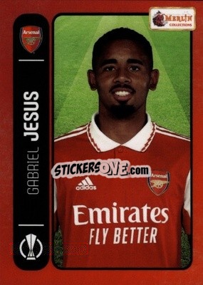 Sticker Gabriel Jesus - Heritage 98 UCC Season 2022-2023 n. 73 - Topps Merlin