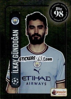 Sticker Ilkay Gundogan - Heritage 98 UCC Season 2022-2023 - Topps Merlin