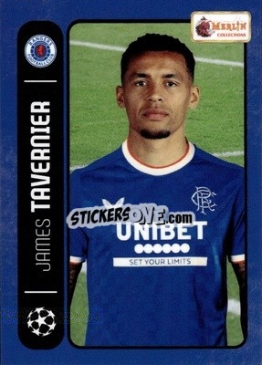 Sticker James Tavernier - Heritage 98 UCC Season 2022-2023 n. 6 - Topps Merlin