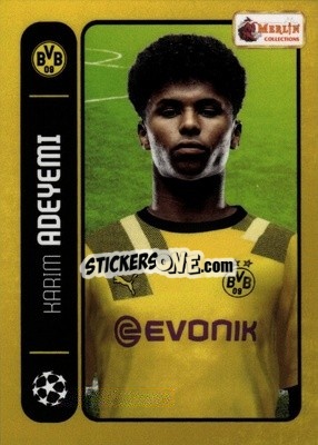 Sticker Karim Adeyemi - Heritage 98 UCC Season 2022-2023 n. 61 - Topps Merlin