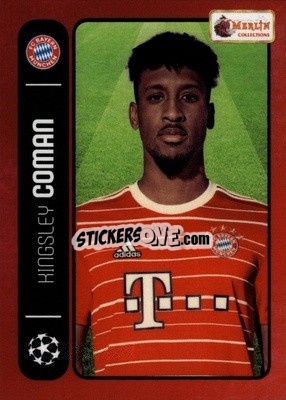 Sticker Kingsley Coman - Heritage 98 UCC Season 2022-2023 n. 116 - Topps Merlin