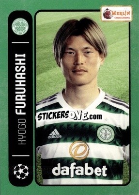 Sticker Kyogo Furuhashi - Heritage 98 UCC Season 2022-2023 n. 51 - Topps Merlin
