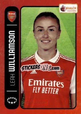 Sticker Leah Williamson - Heritage 98 UCC Season 2022-2023 n. 96 - Topps Merlin