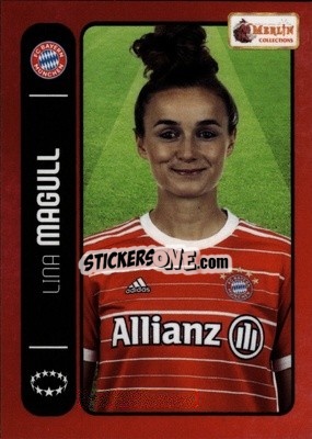 Figurina Lina Magull - Heritage 98 UCC Season 2022-2023 - Topps Merlin