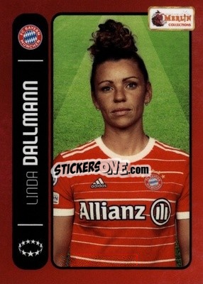 Sticker Linda Dallmann - Heritage 98 UCC Season 2022-2023 - Topps Merlin