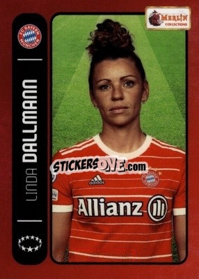 Sticker Linda Dallmann - Heritage 98 UCC Season 2022-2023 n. 100 - Topps Merlin