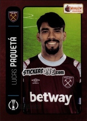 Sticker Lucas Paqueta - Heritage 98 UCC Season 2022-2023 n. 104 - Topps Merlin