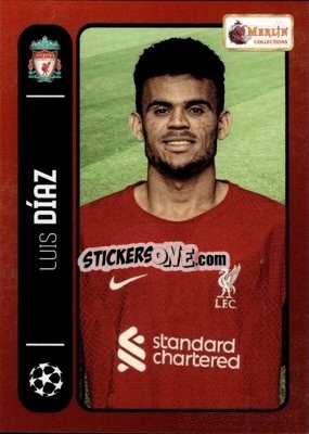 Sticker Luis Diaz - Heritage 98 UCC Season 2022-2023 n. 4 - Topps Merlin