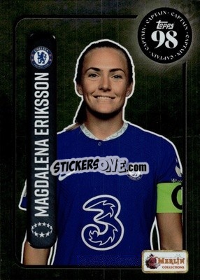 Figurina Magdalena Eriksson - Heritage 98 UCC Season 2022-2023 - Topps Merlin