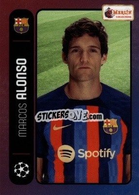 Figurina Marcos Alonso - Heritage 98 UCC Season 2022-2023 - Topps Merlin