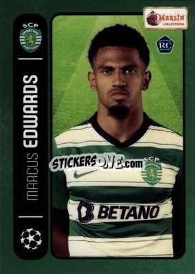 Sticker Marcus Edwards - Heritage 98 UCC Season 2022-2023 - Topps Merlin