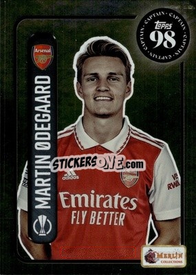 Sticker Martin Odegaard - Heritage 98 UCC Season 2022-2023 n. 142 - Topps Merlin