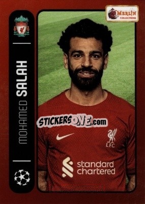 Sticker Mohamed Salah - Heritage 98 UCC Season 2022-2023 n. 1 - Topps Merlin