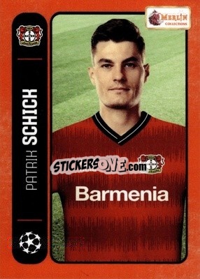 Sticker Patrik Schick - Heritage 98 UCC Season 2022-2023 n. 10 - Topps Merlin