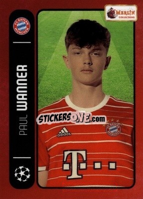 Sticker Paul Wanner - Heritage 98 UCC Season 2022-2023 - Topps Merlin