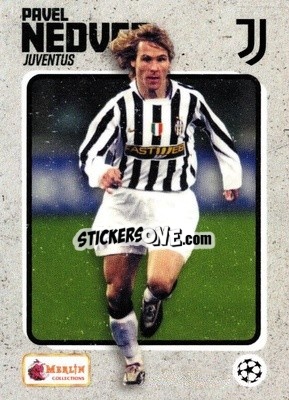Sticker Pavel Nedved - Heritage 98 UCC Season 2022-2023 n. 172 - Topps Merlin