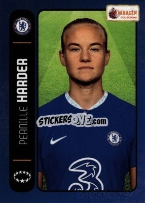 Sticker Pernille Harder - Heritage 98 UCC Season 2022-2023 n. 91 - Topps Merlin