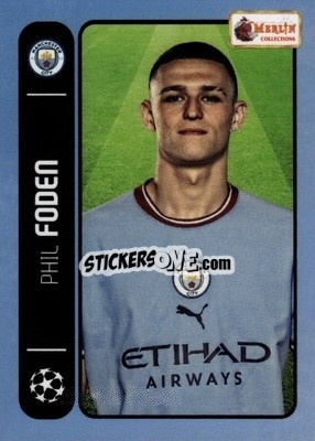 Sticker Phil Foden - Heritage 98 UCC Season 2022-2023 n. 57 - Topps Merlin