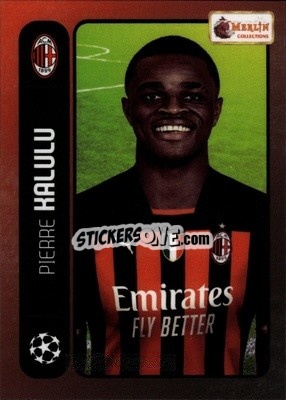 Sticker Pierre Kalulu - Heritage 98 UCC Season 2022-2023 n. 12 - Topps Merlin
