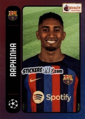 Cromo Raphinha - Heritage 98 UCC Season 2022-2023 - Topps Merlin