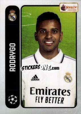 Sticker Rodrygo - Heritage 98 UCC Season 2022-2023 n. 46 - Topps Merlin