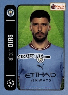 Sticker Ruben Dias - Heritage 98 UCC Season 2022-2023 n. 131 - Topps Merlin