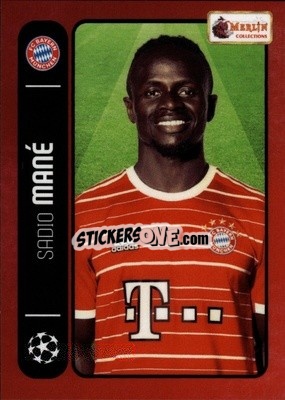 Figurina Sadio Mane - Heritage 98 UCC Season 2022-2023 - Topps Merlin