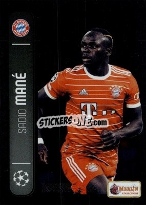 Sticker Sadio Mane - Heritage 98 UCC Season 2022-2023 n. 154 - Topps Merlin