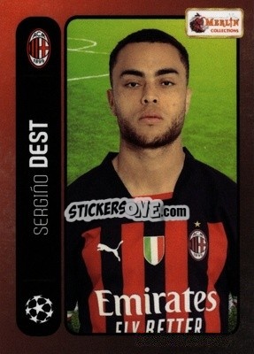 Sticker Sergino Dest - Heritage 98 UCC Season 2022-2023 n. 34 - Topps Merlin