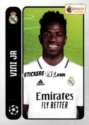 Sticker Vini Jr - Heritage 98 UCC Season 2022-2023 - Topps Merlin