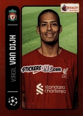 Sticker Virgil van Dijk - Heritage 98 UCC Season 2022-2023 n. 3 - Topps Merlin