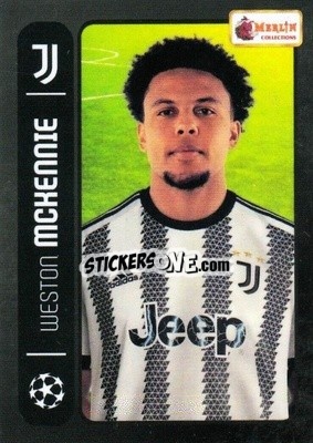 Sticker Weston McKennie - Heritage 98 UCC Season 2022-2023 n. 123 - Topps Merlin