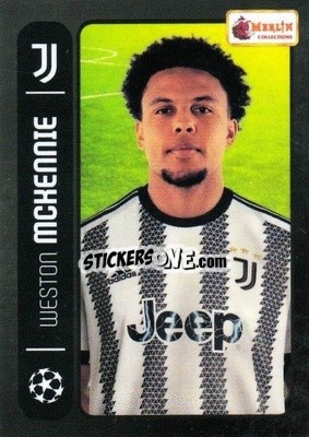 Figurina Weston McKennie - Heritage 98 UCC Season 2022-2023 - Topps Merlin