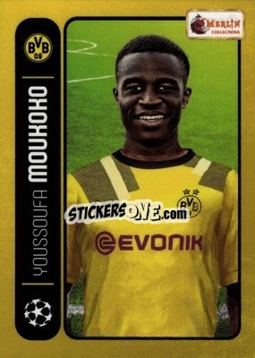 Sticker Youssoufa Moukoko - Heritage 98 UCC Season 2022-2023 n. 63 - Topps Merlin