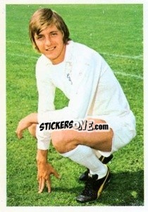Sticker Allan Clarke - The Wonderful World of Soccer Stars 1974-1975 - FKS