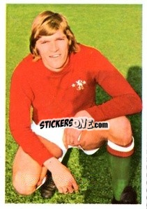 Sticker Bill Garner - The Wonderful World of Soccer Stars 1974-1975 - FKS