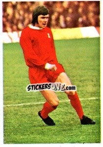 Cromo Brian Hall - The Wonderful World of Soccer Stars 1974-1975 - FKS