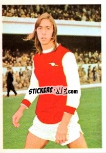 Sticker Charlie George - The Wonderful World of Soccer Stars 1974-1975 - FKS