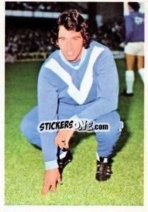 Sticker Dave Clement - The Wonderful World of Soccer Stars 1974-1975 - FKS