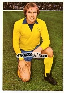 Sticker Dave Clements - The Wonderful World of Soccer Stars 1974-1975 - FKS