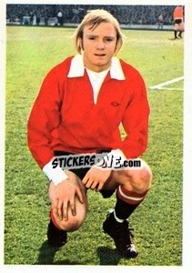 Cromo David Armstrong - The Wonderful World of Soccer Stars 1974-1975 - FKS