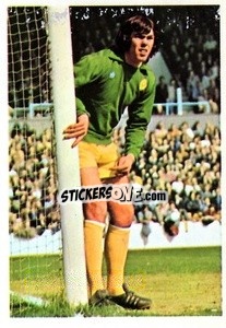 Sticker David Harvey - The Wonderful World of Soccer Stars 1974-1975 n. 138 - FKS