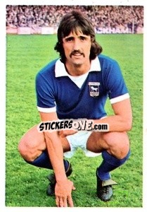 Cromo David Johnson - The Wonderful World of Soccer Stars 1974-1975 - FKS