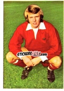 Figurina David Mills - The Wonderful World of Soccer Stars 1974-1975 n. 213 - FKS